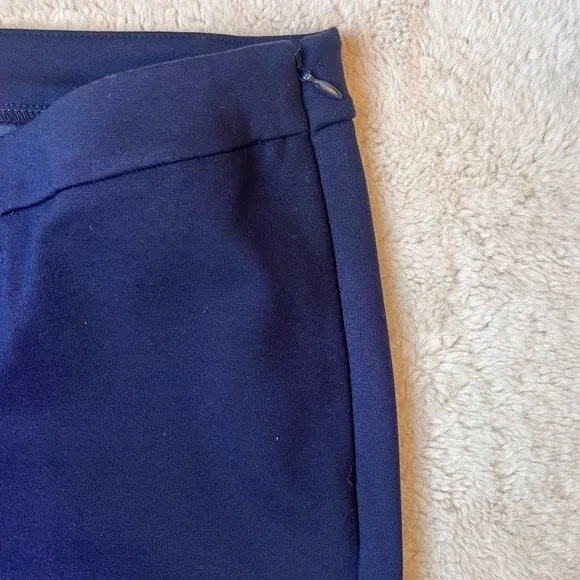 NWT Merona Navy Blue Skinny Pants Women Size 12 - Picture 4 of 7